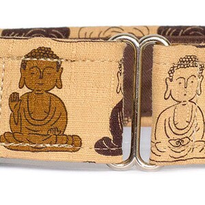 Noddy & Sweets Adjustable Martingale Collar [1.5" 2" lil' Buddha]
