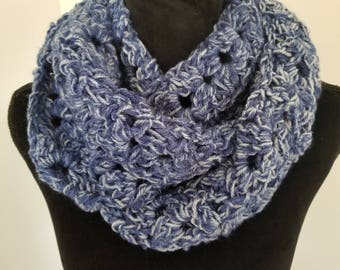 Infinity Scarf - Cowl Scarf, Circle Scarf, Chunky Scarf, Crochet Scarf, Handmade Neckwarmer Scarf, Gift for Her, Scarves for Women