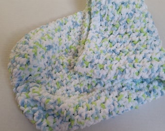 Baby Cocoon - Newborn Cocoon, Snuggle Sack, Photo Prop , Crochet Baby Cocoon, Baby Boy Blanket, Infant Blanket, Baby Shower Gift