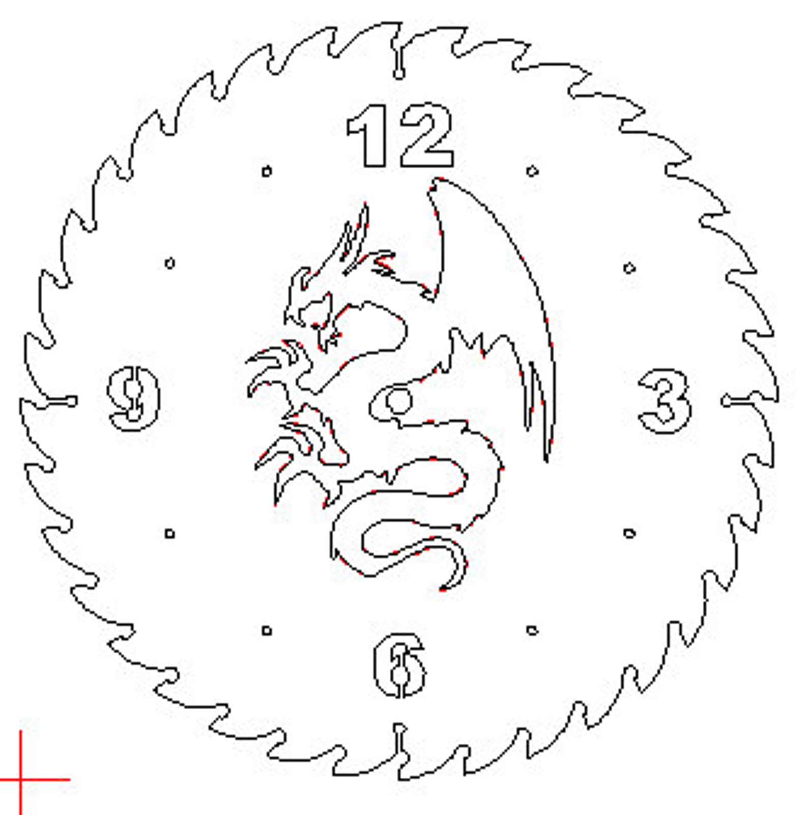 10 10 час дракона. Дракон DXF. Циферблат в формате DXF. Часы дракон вектор для лазера. Дракон из металла чертежи.
