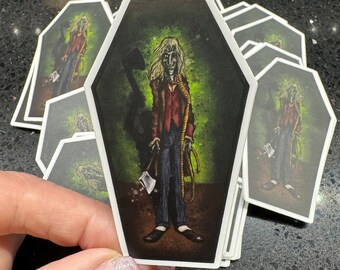 Doomed Ghost Host Vinyl Sticker | Haunted Mansion deep cut