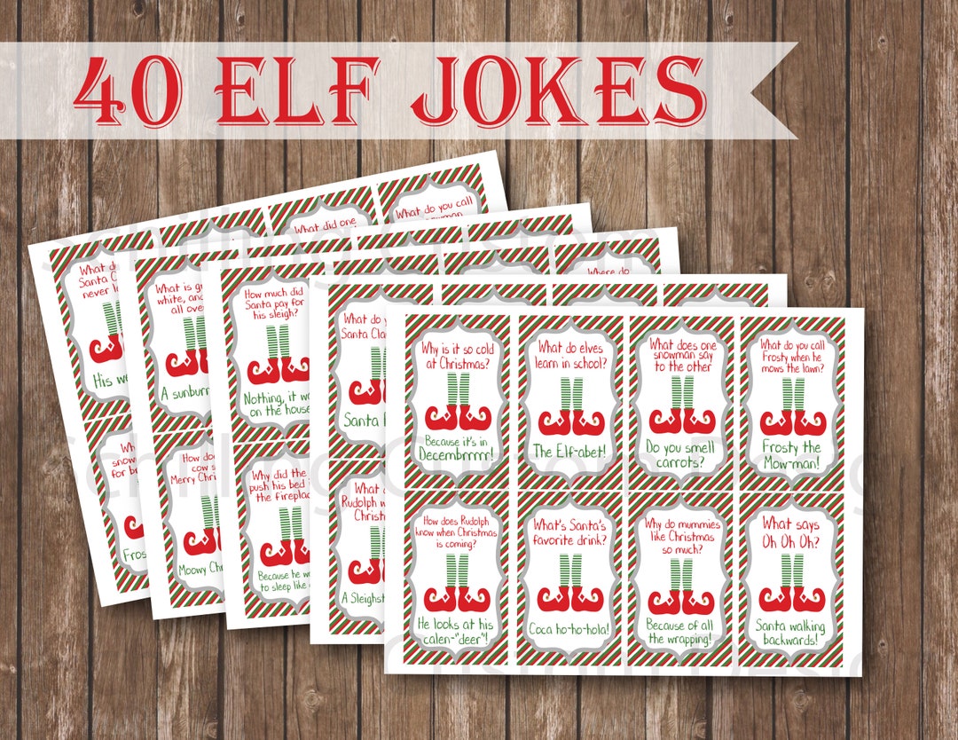 PRINTABLE Jokes &amp; Riddles INSTANT Download - Etsy