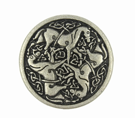 Silver Snowflakes Set of 9 Silver White Metal Coat Buttons 1-1/8