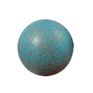 Blue Metal Buttons - Retro Blue Small Domed Metal Shank Buttons - 10mm - 3/8 inch - 6 pcs