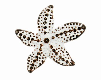 Seastar Metal Buttons - Seastar White Rust Metal Shank Buttons - 19mm - 3/4 inch - 3 pcs