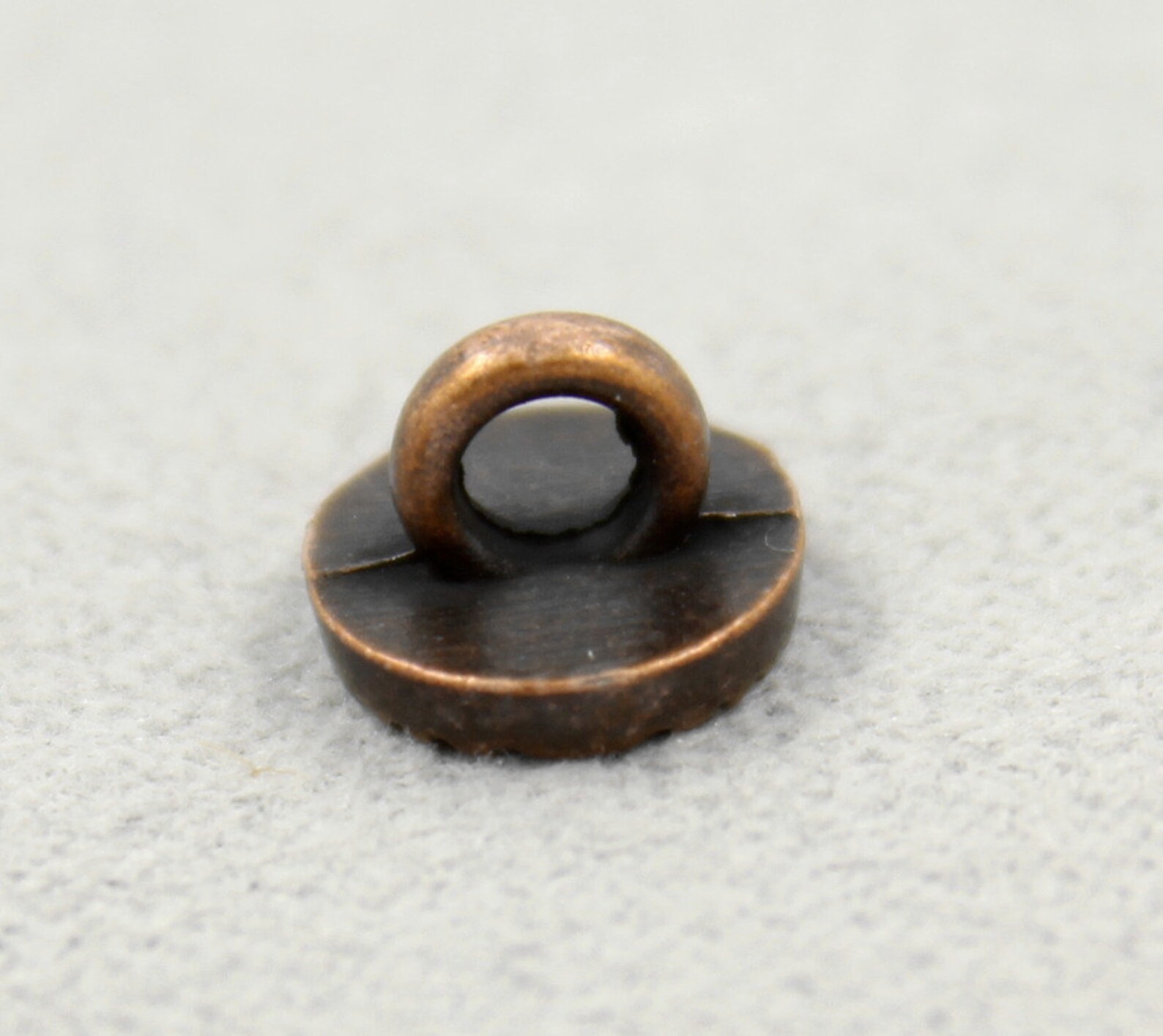 Metal Line Button Metal Buttons - Arc Lines Antique Copper Metal Shank Buttons - 7mm - 1/ ...