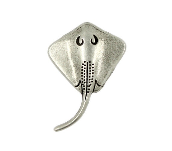 SALE Silver-Gray Medieval Filigree Peek-Through Metal Button 7/8