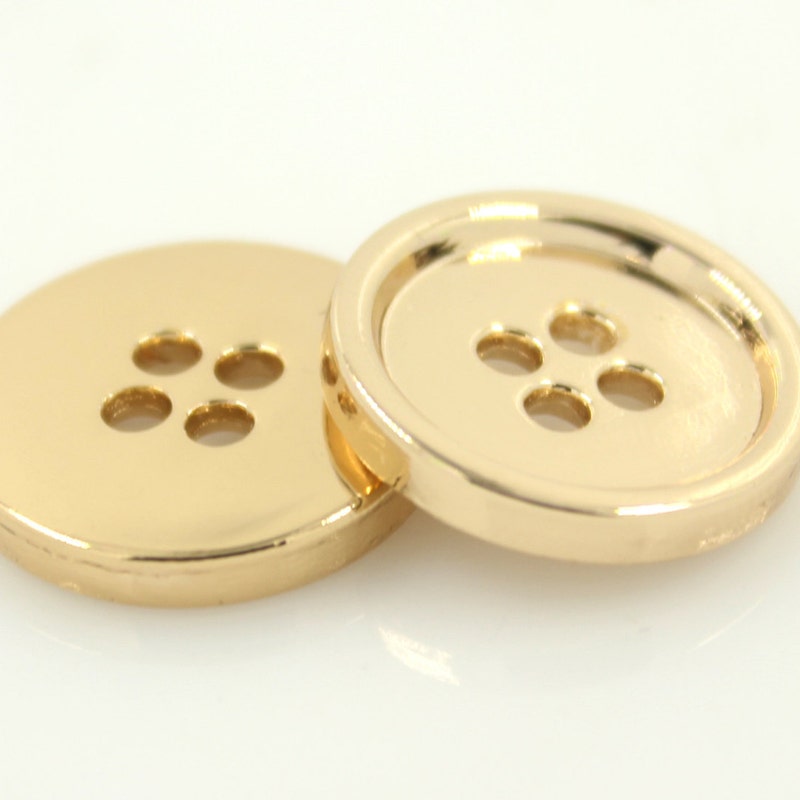 Gold Buttons - Etsy
