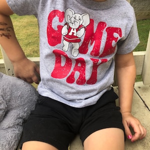 LAST ONES!! AL Game Day Infant Shirt, Alabama Football, Kid&#39;s Alabama Shirt, Game Day Shirt, College Football, Roll Tide.