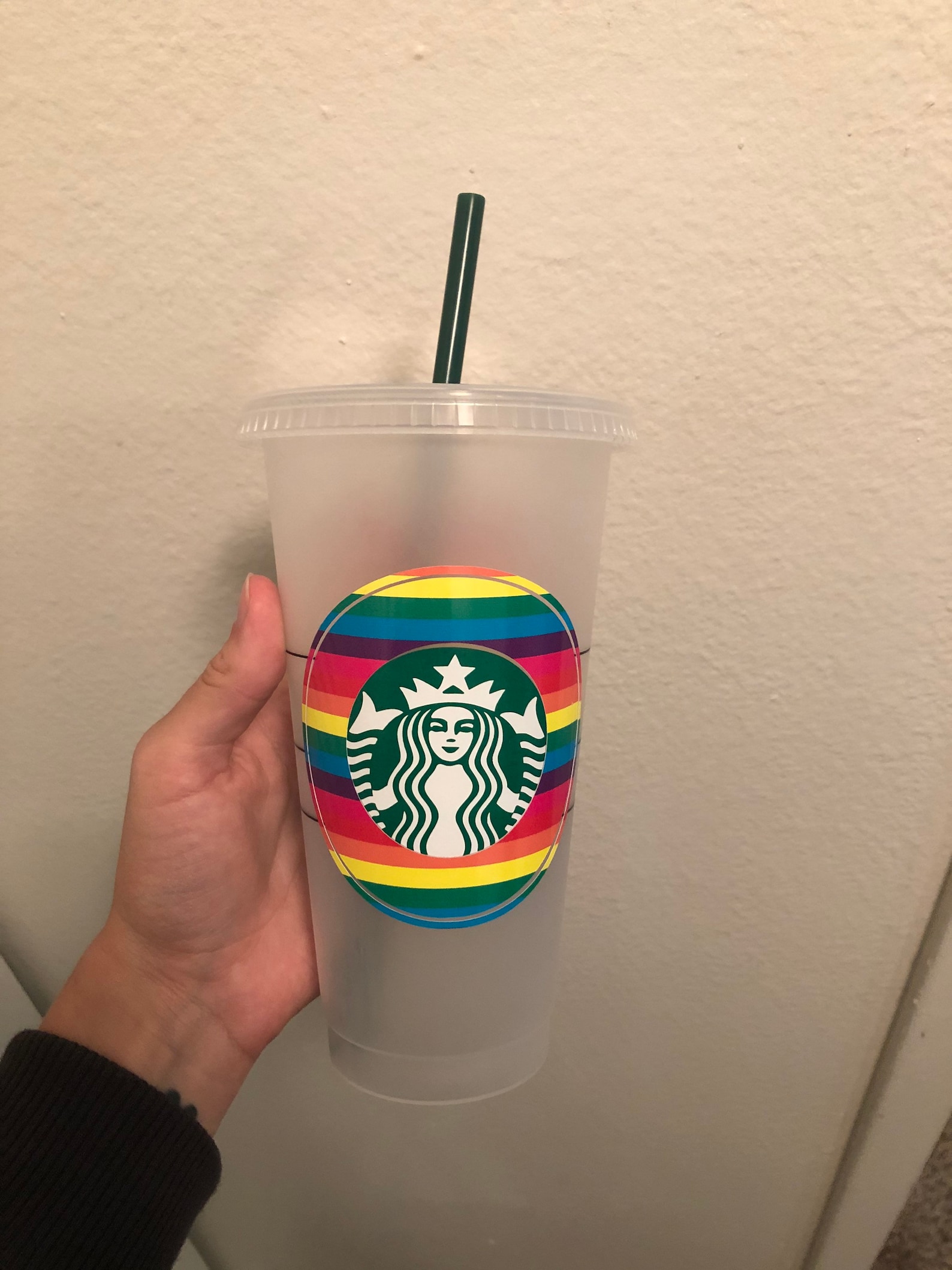 Pride Starbucks Cup 24 oz. Starbucks Reusable Cup Pride Etsy