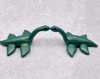 Miniature Loch Ness-Polymer Clay-Cryptid