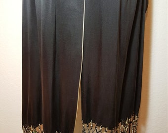 FREE SHIPPING Vintage Silk Fringe Shawl