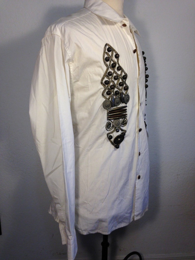 FREE SHIPPING Vintage 1960 Men Designer Shirt