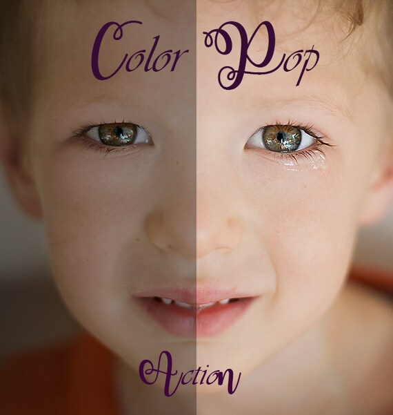 Color POP Photoshop Action