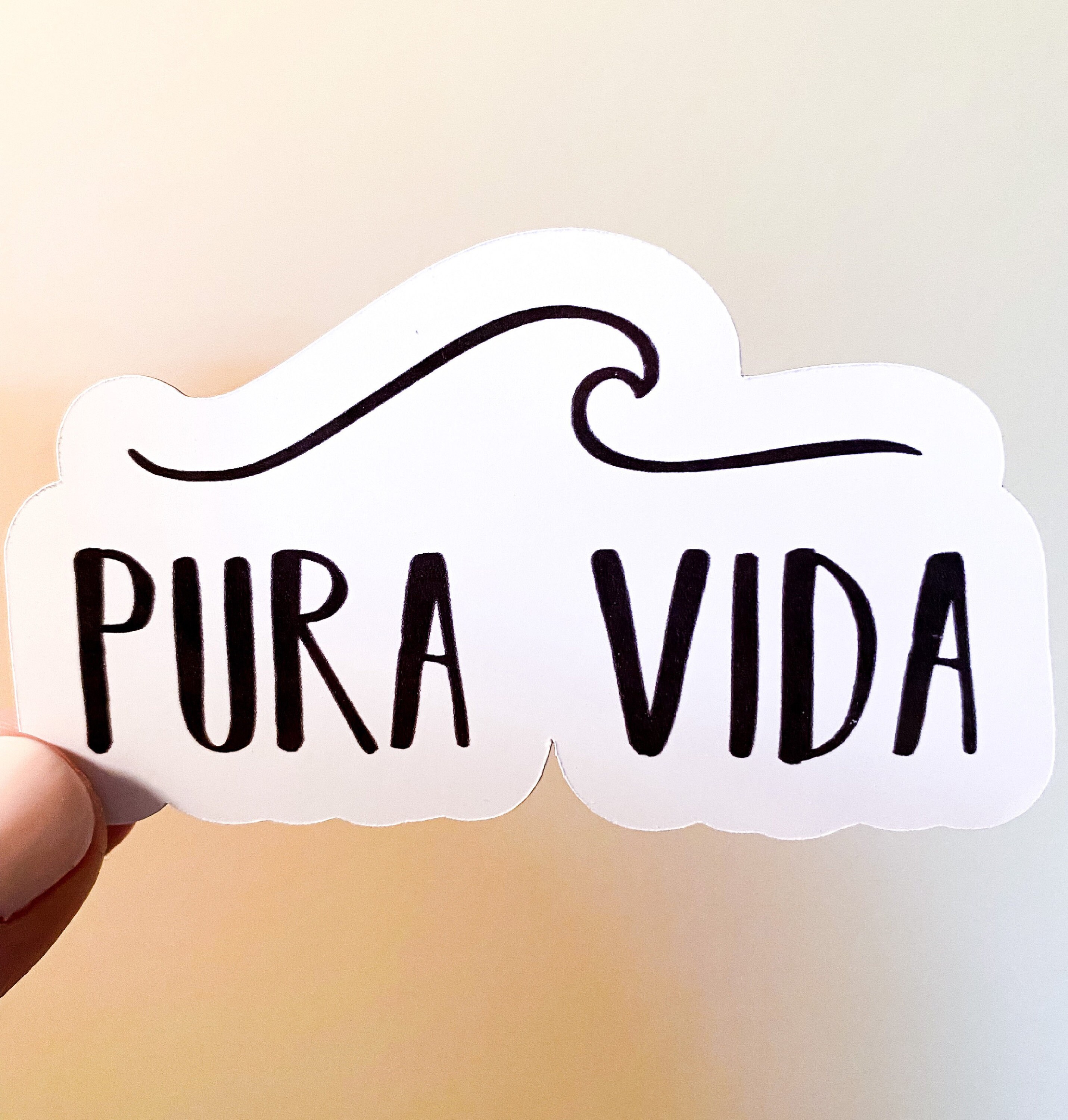 Pura Vida Sticker or Etsy