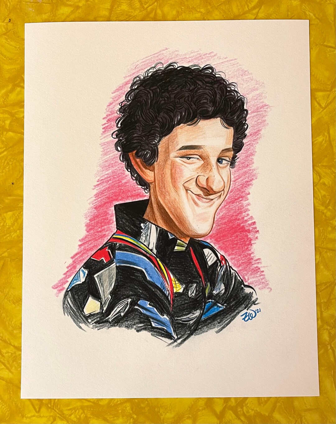 Dustin Diamond Print - Etsy