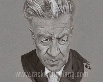 David Lynch original drawing