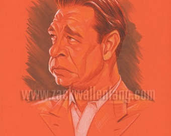 Lon Chaney Jr. original drawing