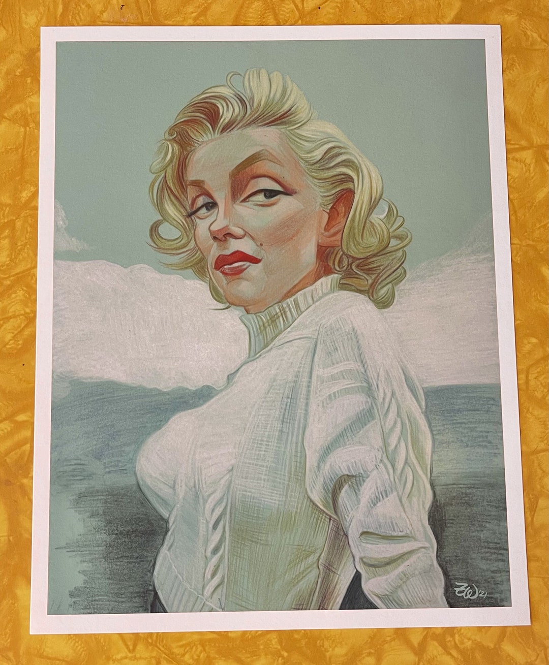 Marilyn Monroe Print - Etsy