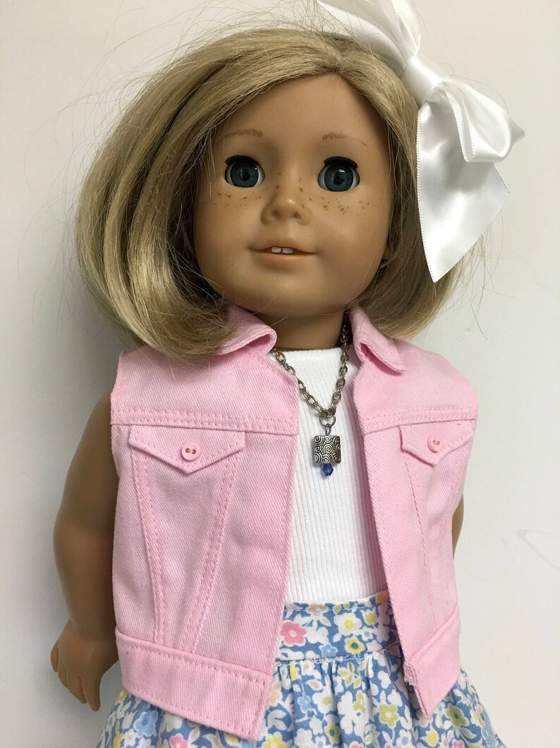 18 inch doll clothes fit American Girl Doll 6 piece outfit Etsy