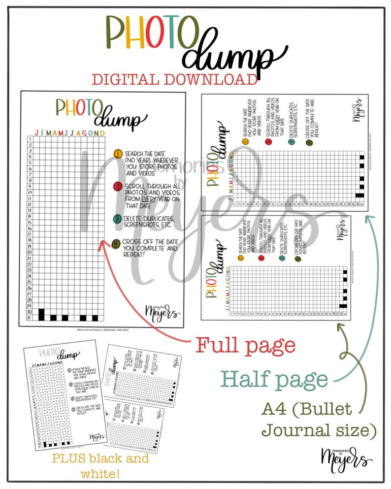 PDF Photo Dump Tracker Bild 2