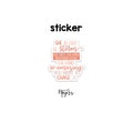 SINGLE STICKER | She Is Like A Storm | Motivational Sticker | Inspirational Vinyl Decal