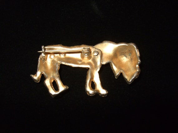 Adorable Vintage 1930's Dog Pin/Brooch Trembler H… - image 2