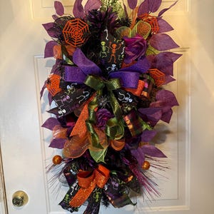 Halloween Swag Wreath
