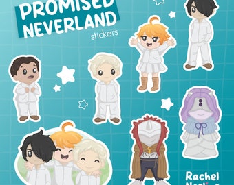 Promised Neverland | Individual Stickers | 7 Designs