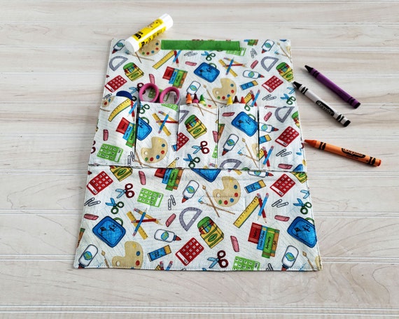 Toy Car Carrier - Child's Craft Wallet - School Time
