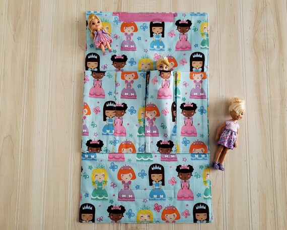 Doll Toy Carrier - Blue Princess