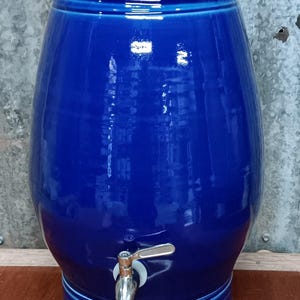 Ceramic Water Filter - Mary Valley Pottery - English Blue