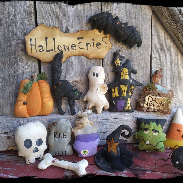 Primitive Halloween Decor Etsy