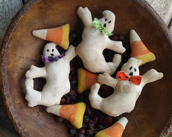 Halloween Cookie Candy Corn Primitive Dracula Mummy - Etsy