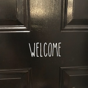 Rae dunn Inspired Welcome Vinyl