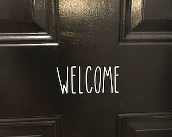 Rae dunn Inspired Welcome Vinyl