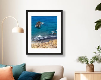 Beach Print - Benijo Beach, Anaga - Tenerife Photography - Spain Photograph - Canary Islands Wall Art - Black Sand Beach - Beach Decor - Sea