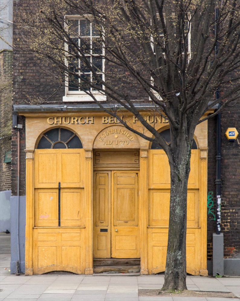 Whitechapel Bell Foundry Print London Photography image 1