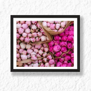 Peonies Print - Peonies Photography - Peonies Wall Art - Peonies Decor - Flower Wall Art - Flower Decor - Pink Flower Art - Flower Print
