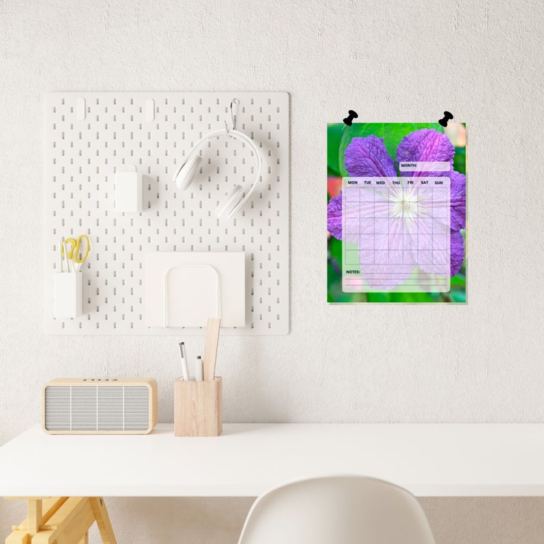 16 Printable Monthly Calendar Pages Blank to Use Any Month / Year ...