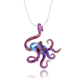 Glass Octopus Necklace