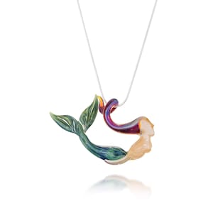 Glass Mermaid Necklace