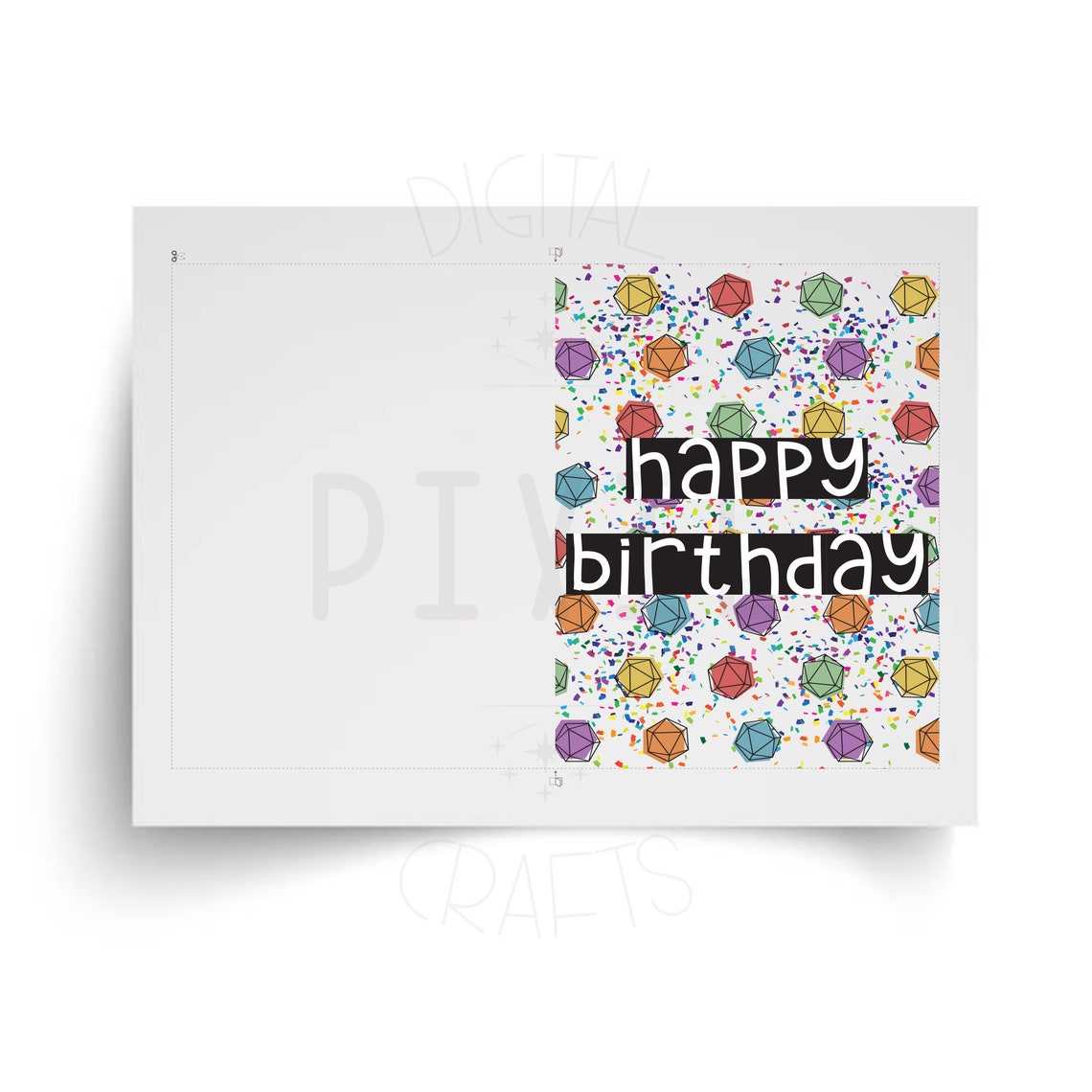 Printable Dungeons and Dragons Greeting Card, D&amp;D, Birthday, Happy ...