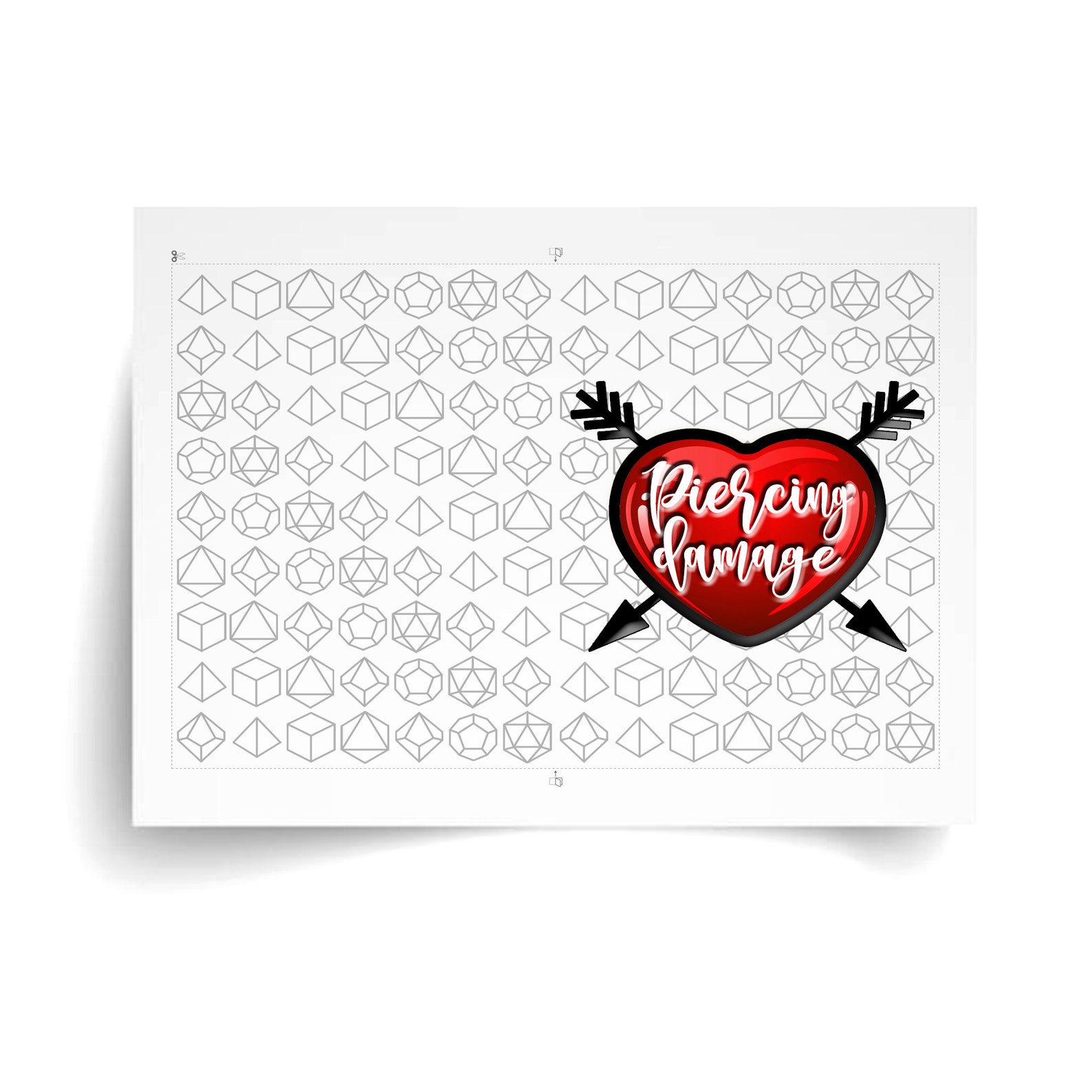 Printable Dungeons and Dragons Greeting Card, D&amp;D, Valentines Card ...