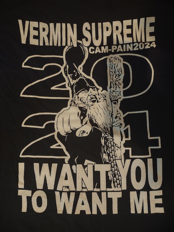 Vermin Supreme Cam-pain 2024 Shirts - Etsy