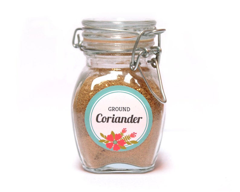 editable pdf herb spice jar labels spring etsy