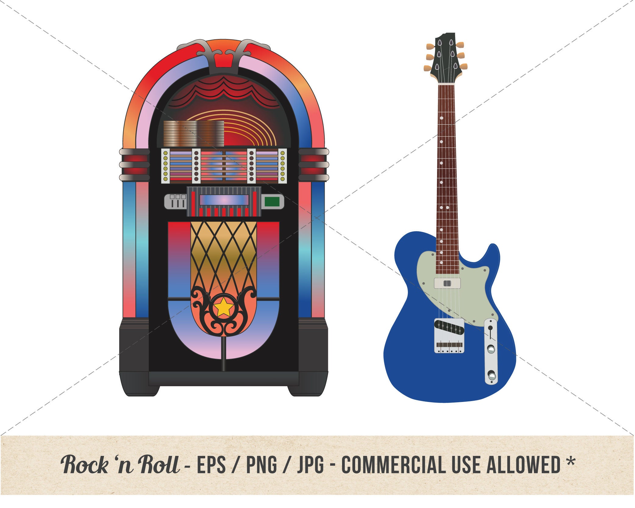 洋楽 SUPER JUKE BOX 50's&60's 70's&80's 8CD Lot - Copenhagen Design 50's Rock N' Roll Baby Jukebox