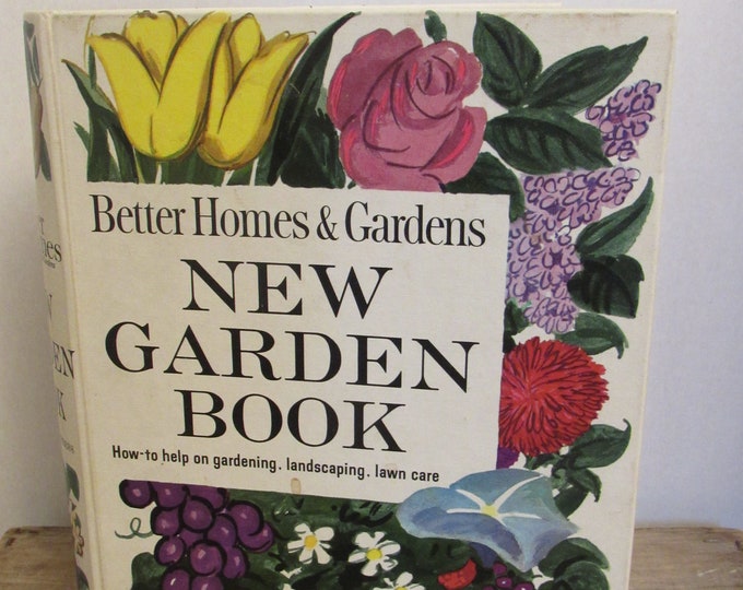 Vintage Better Homes and Gardens Gardening Book