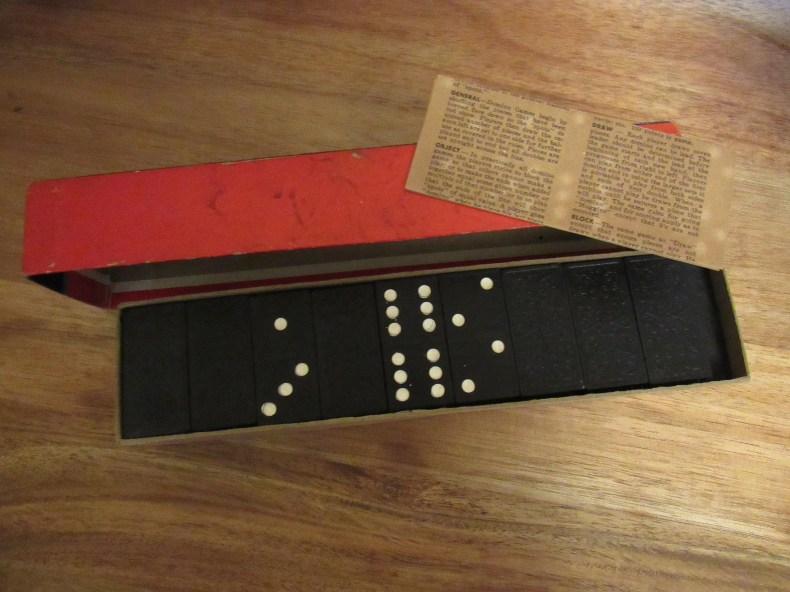 Lot De 6 Doubles Dominos Capitole Vintage - Halsam N°630 - 28 Pièces - Années 50