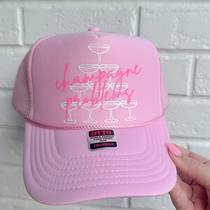 Champagne Problems Trucker Hat/  funny hat / Champagne trucker hat / women’s trucker hat / bride gift /  wife gift / trucker hat
